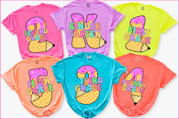 Download Ice Cream Back to School PNG Bundle - Back to school Collection