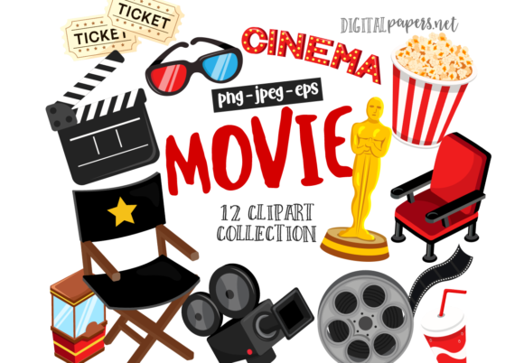 Download Movie Night Clipart - Movie Collection